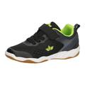 Hallenschuh LICO "Sportschuh Key VS", Kinder, Gr. 27, schwarz, Synthetik, Schuhe