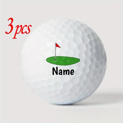 TEMU Custom Golf Balls With Green - Golf Enthusiasts