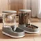 Hund Wassersp ender automatische Katzen Feeder Haustier Feeder Hund Wasser Fütterung Katze Trinkwasser fließendes Wasser Schwerkraft Futter Feeder