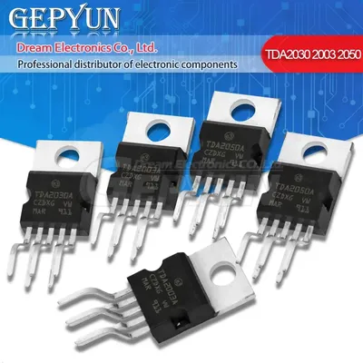 10 Stück tda2003 tda2030 tda2050 Transistor zu-220 tda2003a tda2030a tda2050a TO220-5 tda2003av Image