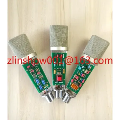 Hand gefertigte High-End-Großmembran-Fieber röhre Kondensator mikrofon Upgrade-Schaltung Gesangs Image