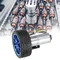 Encoder Gear Motor with Mounting Bracket 65mm Wheel Kit for Smart Car Robot DC12V JGA25-371 Machinery Equipmen Smart Car Kit