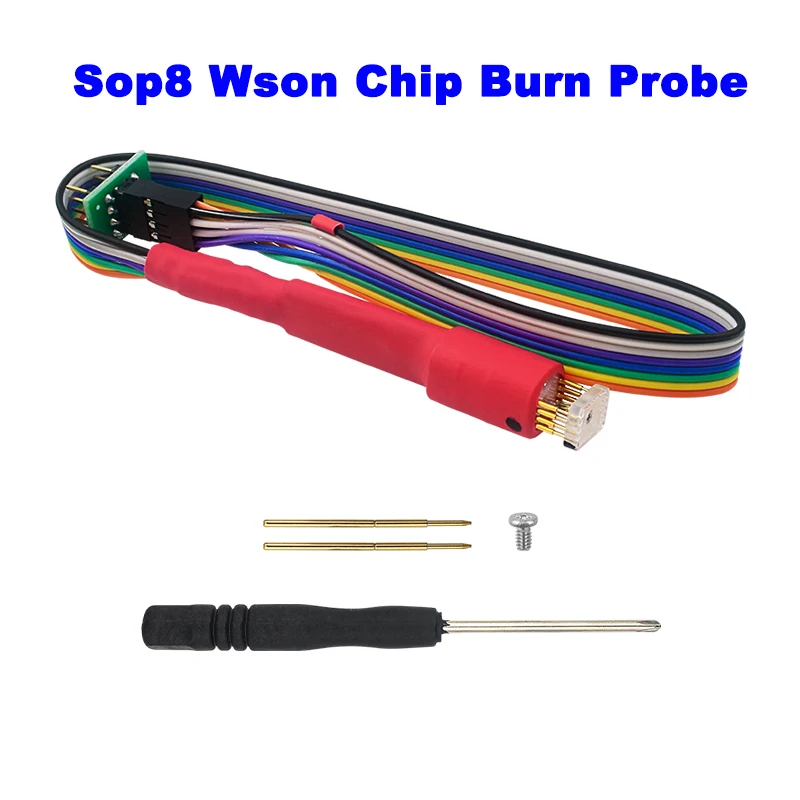 1PCS für Sop8 Wson Chip Download Burn Write Sonde Frühling Nadel Optional SOP8-150mil/SOP8-208mil WSON-6*5/WSON-8*6 Image