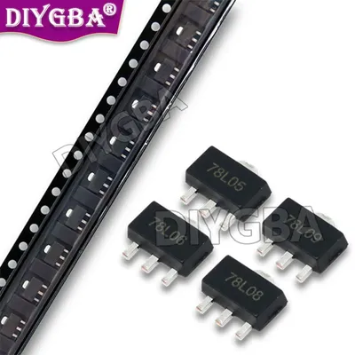 50 Stück 78 l05 sot-89 sot smd 78 l06 78 l08 78 l09 78 l10 78 l12 78 l15 79 l05 sot89 Triode Image