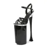 Sommer 2025 Nachtclub Schuhe Frau 26 cm Ultra Dünne High Heels Weibliche Laufsteg Zeigt Gladiator Sandalen Plus größe: 34-41 42 43