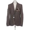 Desigual Herren Sakko, Gr. 50, braun, Baumwolle, Synthetik, Wolle