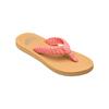 Zehentrenner ROXY "Porto", Gr. 8(38), poppy, Obermaterial: 90% Baumwolle, 10% Polyester / Futter: 100% TPR, Schuhe