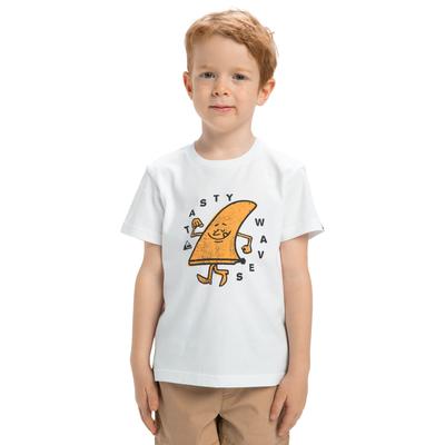 Shirttop QUIKSILVER "Tasty Waves", Kinder, Gr. 5(108-114cm), weiß, [Hauptstoff] 100% Baumwolle, Tops Image