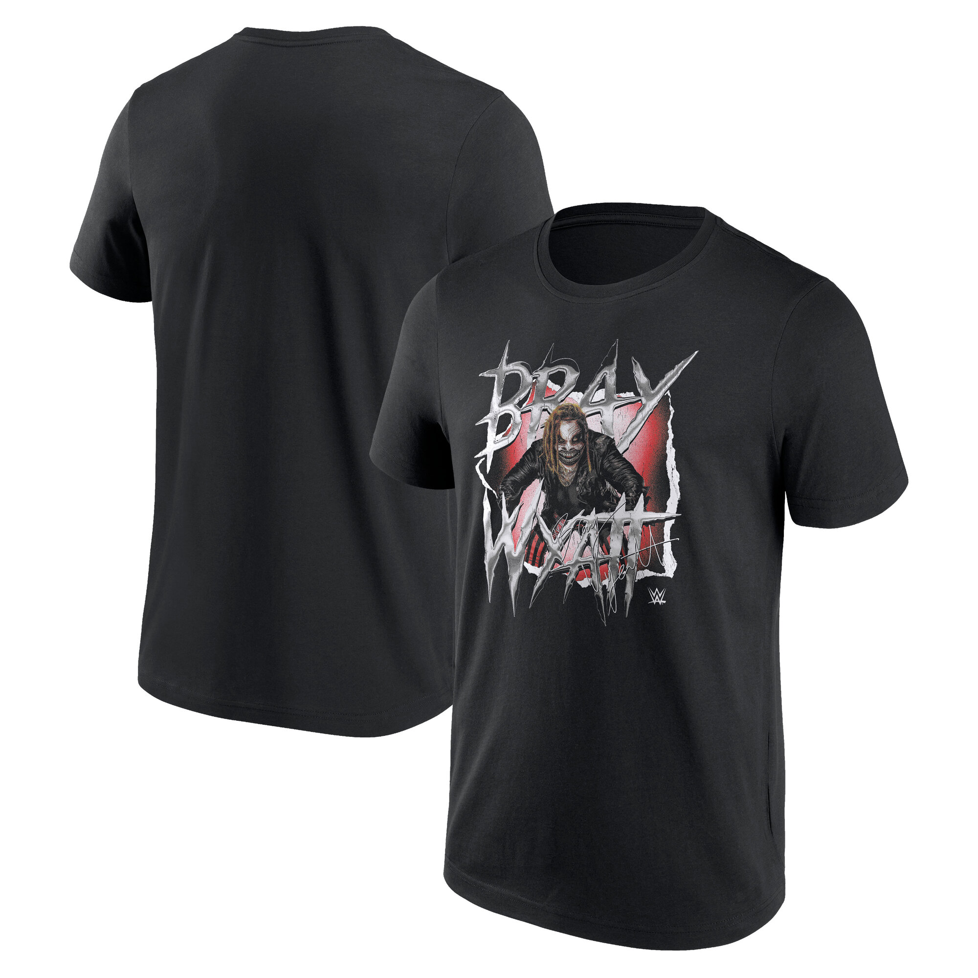WWE Bray Wyatt Metallic T-Shirt - Schwarz - Herren Image