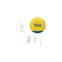 Kit alarme maison sans fil + Sirène Yale 1 centrale d'alarme + 1 sirène 100dB + 1 détecteurs + 1