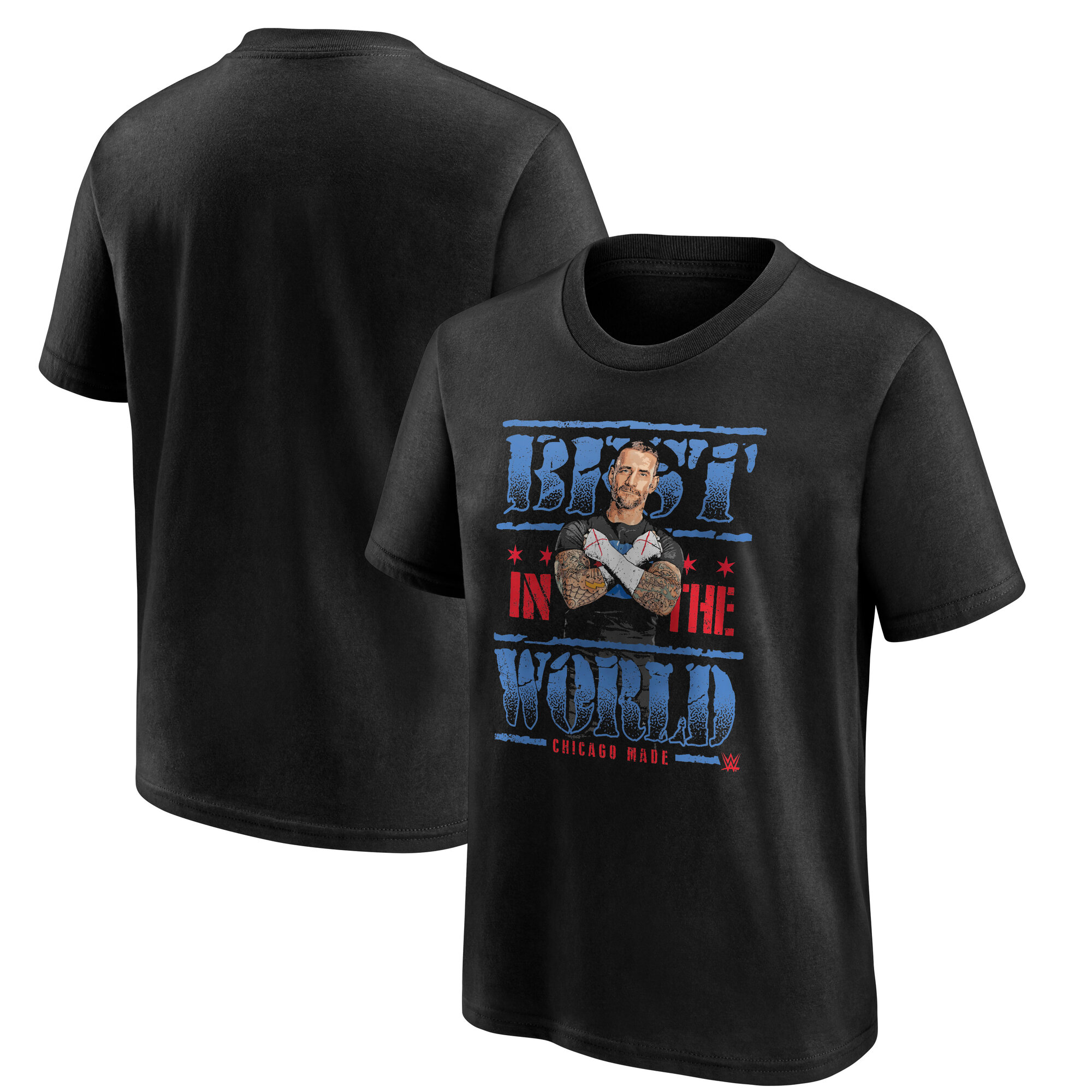 "WWE CM Punk Best In The World T-Shirt - Schwarz - Jugendliche"