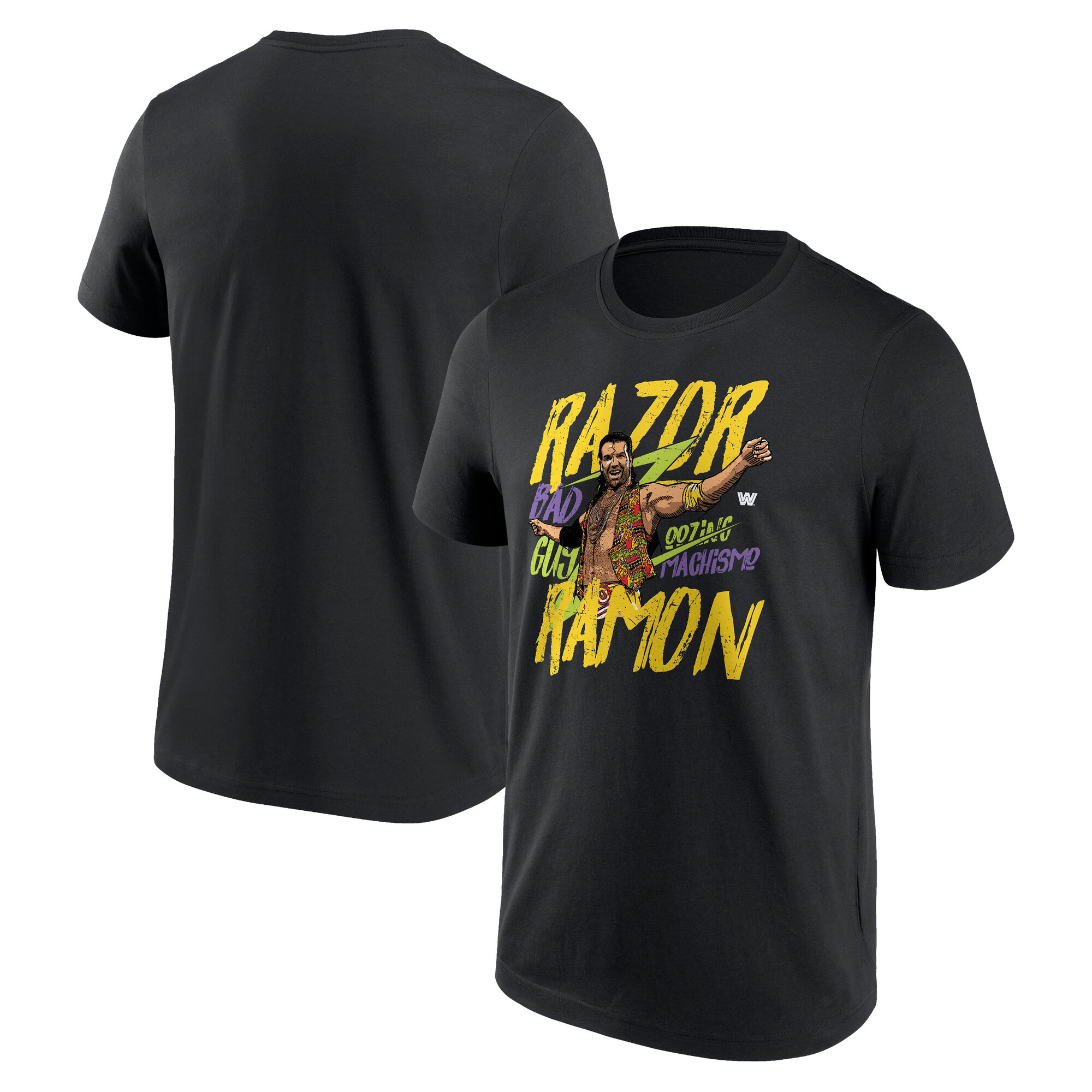 WWE Razor Ramon Bad Guy T-Shirt - Schwarz - Herren Image