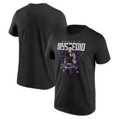 WWE Dominik Mysterio Pose T-Shirt - Schwarz - Herren Image