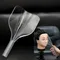 Salon Haircut Face Mask Hair Dyeing Protector Cover Reusable Handheld Hairspray Mask Professional Barber Accessories