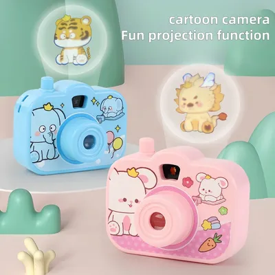 1 pc Children's Toys|Children's Mini Projection Camera|Camera Luminous Projector|Suitable for