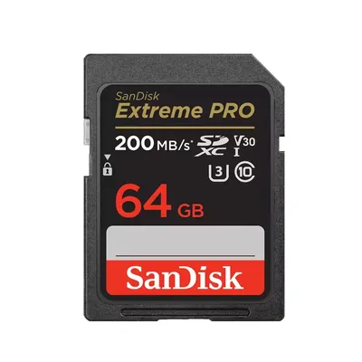 SanDisk SD Card for Camera 100M-200M/s 256GB 128GB 64GB 32GB Memory Card U3 U1 4K Flash Card for