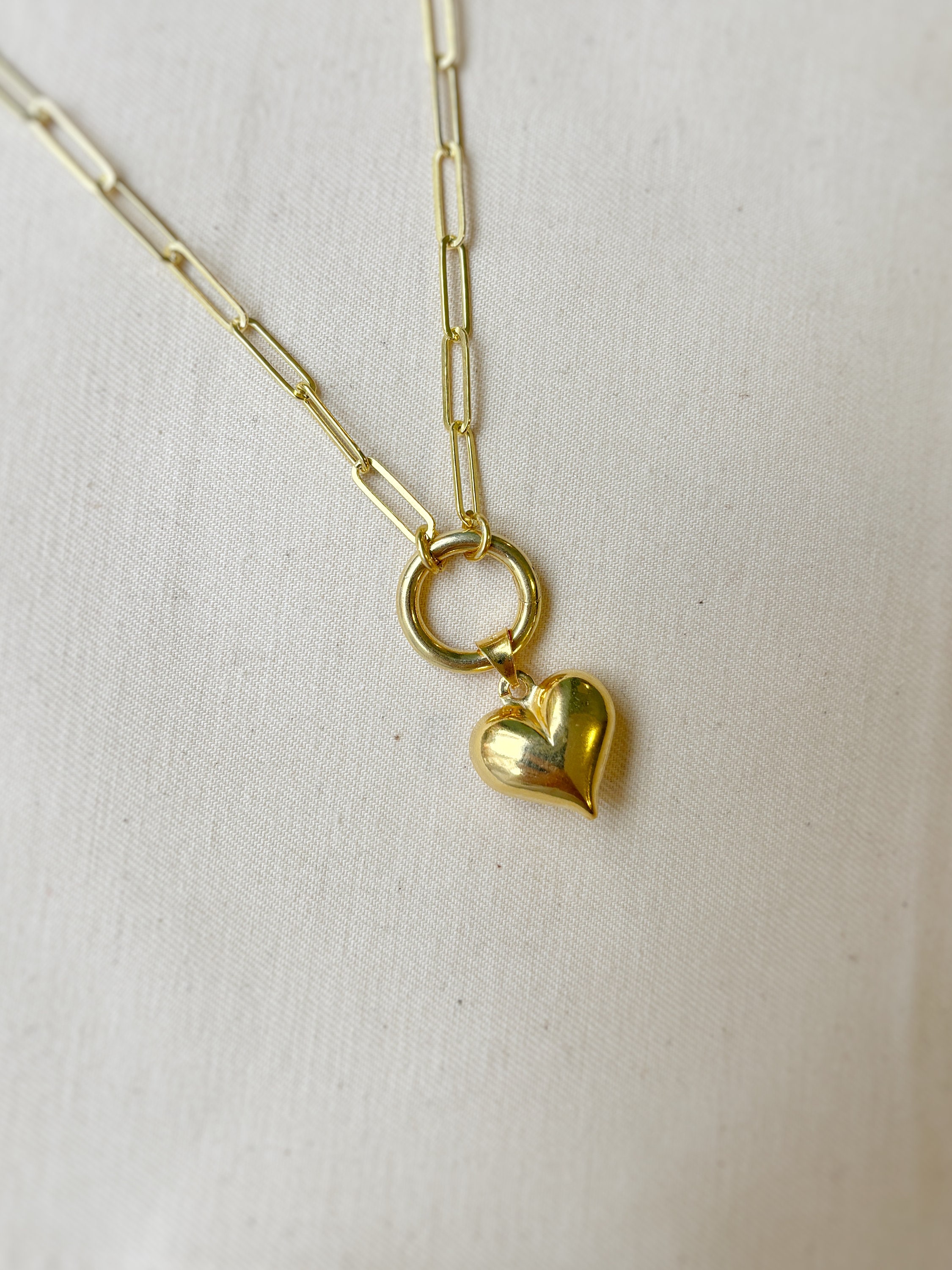 Collana a cuore 925, collana con ciondolo a forma di cuore, collana con ciondolo a forma di cuore, collana con ciondolo a forma di cuore in oro,