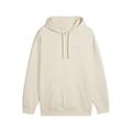 Kapuzenpullover PUMA "Essentials Elevated Hoodie Erwachsene", Herren, Gr. S, weiß (alpine snow weiß), Obermaterial: 34% Polyester, 66% Baumwolle; Kapuzenfutter: 100% Baumwolle; Rippe: 3% Elasthan, 97% Baumwolle, relaxed fit, Pullover