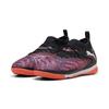 Fußballschuh PUMA "FUTURE 8 MATCH IT Mid Fußballschuhe Jugendliche", Kinder, Gr. 35, schwarz, weiß glowing rot, Obermaterial: Textil, Synthetik; Futter: Textil, Synthetik; Innensohle: Textil; Laufsohle: Gummi, Schuhe