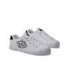 Sneaker DC SHOES "Chelsea", Gr. 8(39), schwarz-weiß (weiß, schwarz), Obermaterial: Textil / Futter: Textil / Außensohle: Gummi, Schuhe