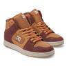 Sneaker DC SHOES "Manteca 4 Hi Wr", Gr. 9,5(42,5), braun, braun, weiß, 51.34% Leder, 24% Synthetikmaterial, 24.66% Polyester, Schuhe