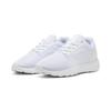 Sneaker PUMA "SOFTRIDE Cosmic Sneakers Erwachsene", Gr. 41, weiß (weiß feather gray), Obermaterial: Synthetik, Textil; Futter: Textil; Innensohle: Textil; Laufsohle: Synthetik, Schuhe