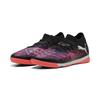 Fußballschuh PUMA "FUTURE 8 MATCH IT Fußballschuhe Erwachsene", Gr. 47, schwarz, weiß glowing rot, Obermaterial: Textil, Synthetik; Futter: Textil, Synthetik; Innensohle: Textil; Laufsohle: Gummi, Schuhe