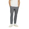 Stoffhose S.OLIVER, Herren, Gr. 32, Länge 34, grau, Obermaterial: 98% Baumwolle, 2% Elasthan, unifarben, casual, straight fit knöchellang, Hosen, mit Reißverschluss