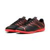 Fußballschuh PUMA "ATTACANTO IT", Gr. 42,5, puma schwarz, glowing rot, Synthetik, sportlich, Schuhe