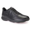 Slipper GEOX, Herren, Gr. 40, schwarz, Leder, elegant, Schuhe, Schnürschuh, Freizeitschuh mit Textilfutter