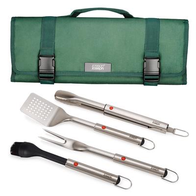 Joseph Joseph GrillOut 4-piece BBQ Tool Set with Storage Case