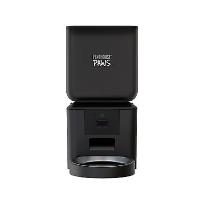 Penthouse Paws Smart Maxx HD Dog & Cat Feeder, Black