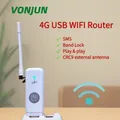 VONJUN Modem WiFi 4G UFI CRC9 Antenna esterna USB LTE Hotspot mobile Router scheda SIM portatile U6