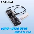 Scheda grafica esterna UT4G Adattatore eGPU da USB4 a PCIe 4.0 x16 Thunderbolt 3/4 GPU Dock 40Gbps per PC portatile NUC ITX STX Notebook