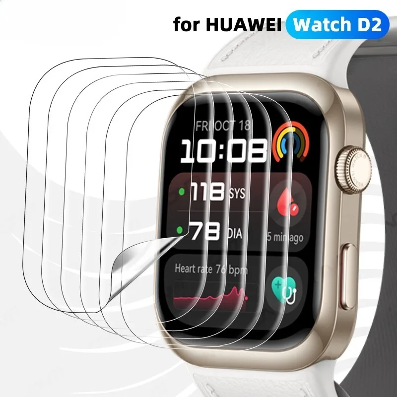 Weiche TPU-Schutzfolie für Huawei Watch D2, Displayschutzfolie, transparent, HD, vollständige Abdeckung, flexible, kratzfeste Folie, Watch D2 Image