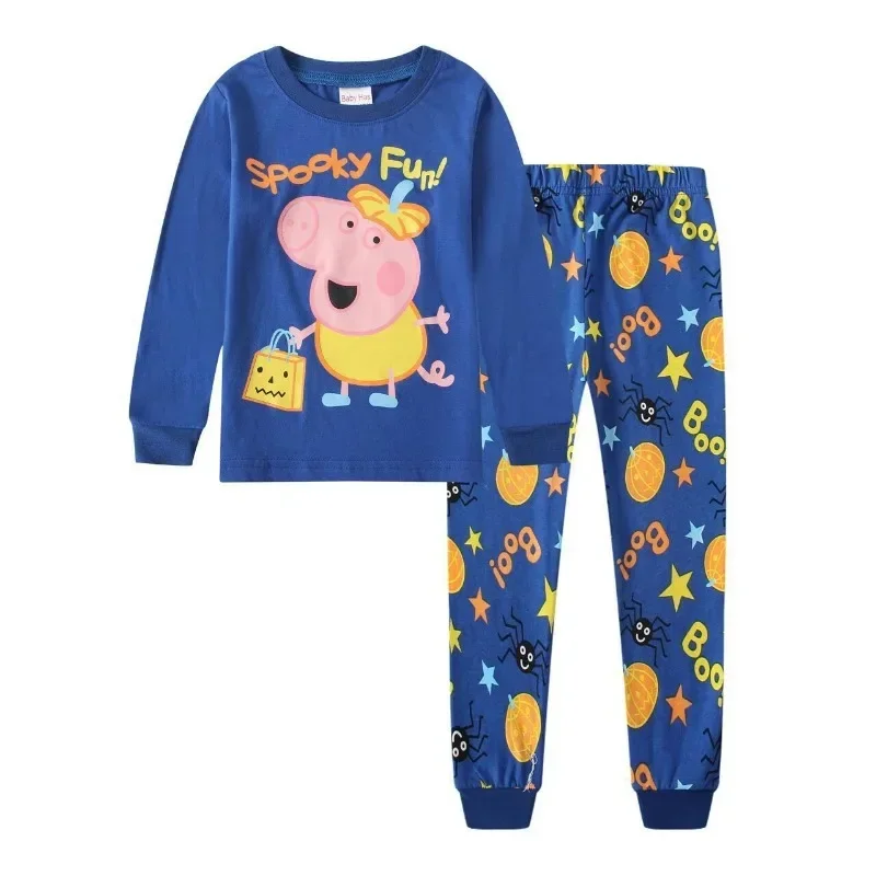Cartoon Peppa Pig bewegliches Puppen-Pyjama-Set für Jungen und Mädchen Image