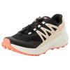 Trailrunningschuh SALOMON "ALPHARIDE W", Gr. 42, schwarz, tender peach, vanilla ice, Synthetik, Textil, sportlich, Schuhe, wasserdicht