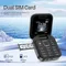 BUDI i17 Mini Dual SIM Card Fold Mobile Phone Video FM Small Radio Box Cellphones Magic Player