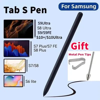 For Samsung Galaxy Tablet Tab S8 S9 S9FE S7 FE S6 Lite S7+ S8+ S10 Touch Pen Without Bluetooth