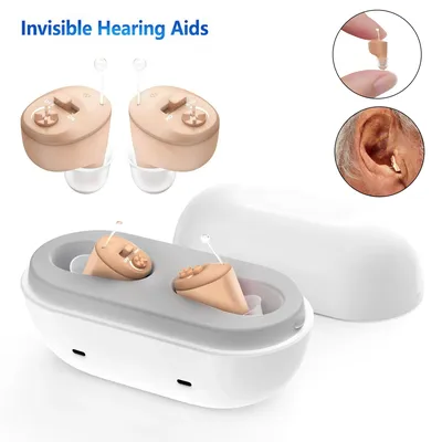 Hearing Aid Elderly Rechargeable Deafness The Listening Device Mini Wireless Sound Amplifier