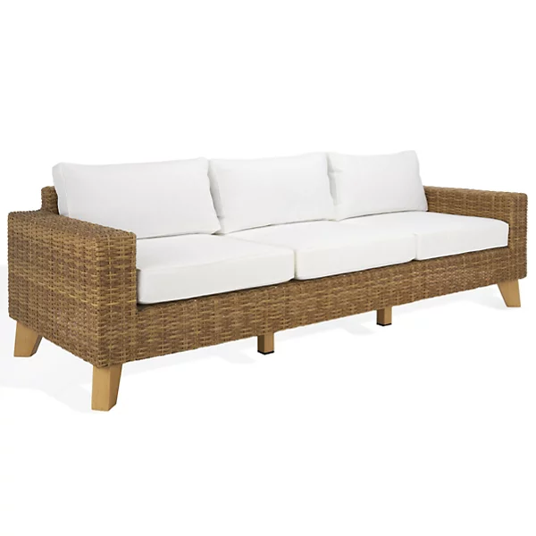 Alder & Ore Melva Wicker Patio Outdoor Sofa
