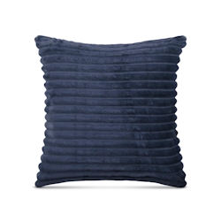Bestlivings Dekokissen - Kordoptik 45x45cm - Mitternachtsblau Image