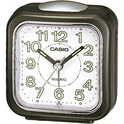 Quarzwecker CASIO "TQ-142-1EF", schwarz, Wecker, Wecker, Reisewecker, Leuchtzeiger, Leuchtziffern, Schlafzimmer