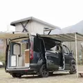 Conversione camper Van Sistema di sollevamento del tetto dritto Meccanismo di sollevamento automatico elettrico con sollevamento verticale per la tua auto da campeggio
