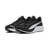 Laufschuh PUMA "POUNCE LITE", Gr. 47, schwarz-weiß (puma schwarz, puma weiß), Textil, sportlich, Schuhe