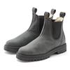 Stiefelette ELBSAND, Damen, Gr. 37, grau (anthrazit), Obermaterial: 100% Rindsleder. Futter: 50% Polyacryl, 50% Polyester. Decksohle: 100% Textilmaterial. Laufsohle: 100% Synthetik, unifarben, modisch, Schuhe, aus Leder im klassischen Chelsea-Look,...