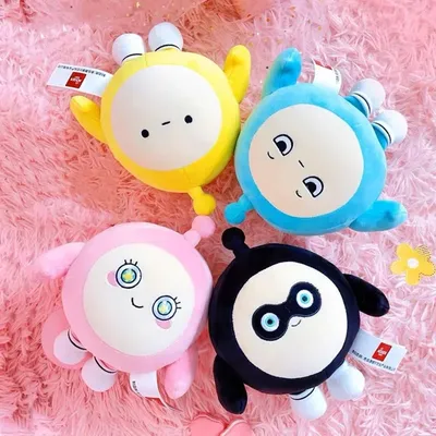 Sanrio Eggy Party Plushie Toys Dolls Cute Cartoon Stuffed Dolls Birthday Christmas Gift Toys Kawaii
