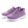 Sneaker LASCANA, Damen, Gr. 39, lila (flieder), Obermaterial: 100% Textilmaterial. Futter: 100% Textilmaterial. Decksohle: 100% Textilmaterial. Laufsohle: 100% Synthetik, unifarben, Glitzer, feminin, Schuhe Slip-on-Sneaker, mit modischer...