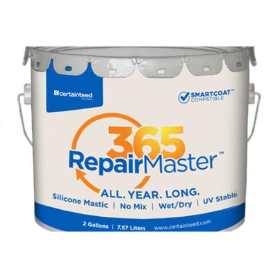 CertainTeed SmartCoat 365 Silicone Repair Mastic 2 Gallons