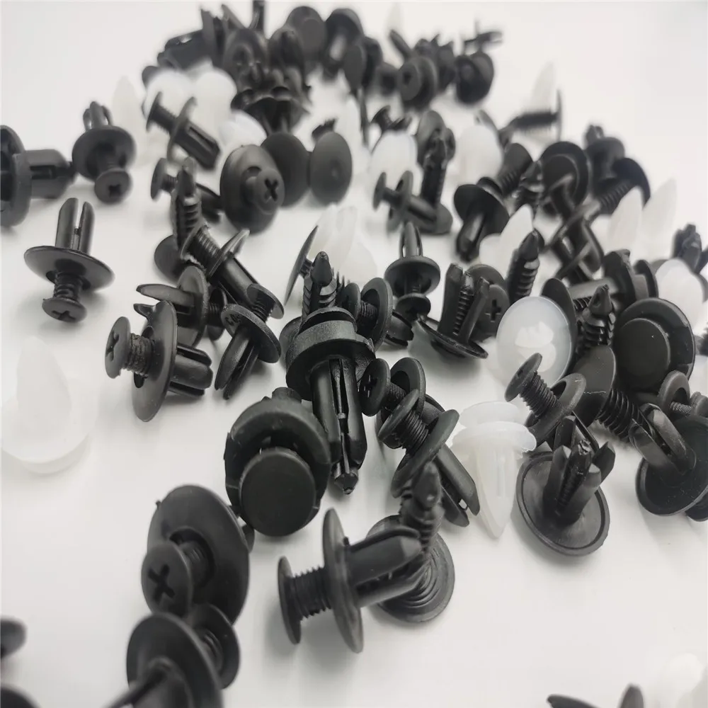 100pcs Auto-Befestigungs clip gemischt für Ford Fusion Eco sport Kuga Mondeo mk2 mk3 mk4 mk5 mk7 Fiesta Fokus 2 3 4 5 Image